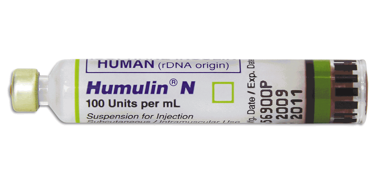Humulin NPH inj 100 u_mL cartridge Humulin NPH (Insulin)