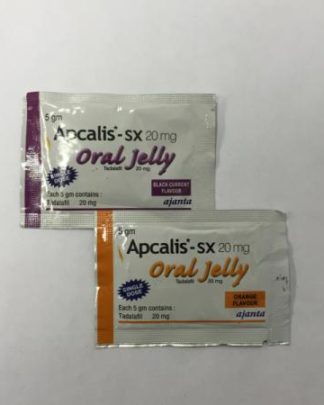 Tadalafil / Apcalis Oral Jelly 20 mg [Generic Tadalis/Cialis]